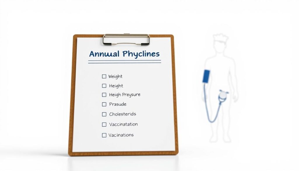 annual physical guidelines