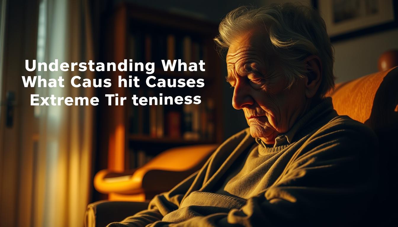 What causes extreme tiredness in the elderly